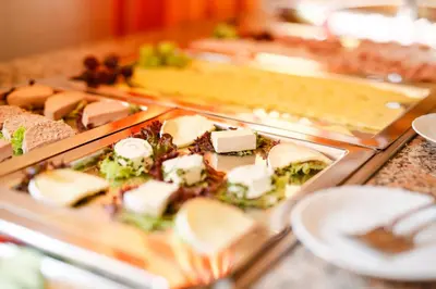 Essen im Hotel oder in der Nähe