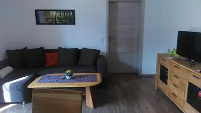TV/Unterhaltungsangebot in der Unterkunft Ferienwohnung Am Verlorenen Bach