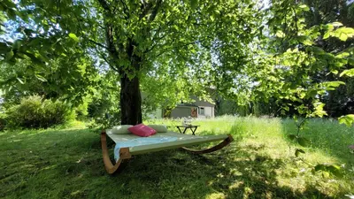 Ein Garten an der Unterkunft Tegernsee Chalet