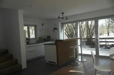 Küche/Küchenzeile in der Unterkunft Tegernsee Chalet