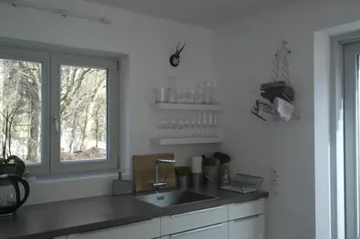 Küche/Küchenzeile in der Unterkunft Tegernsee Chalet