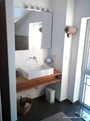 Ein Badezimmer in der Unterkunft Tegernsee Chalet