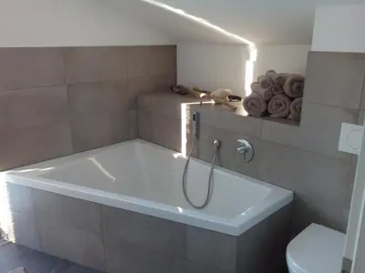 Ein Badezimmer in der Unterkunft Tegernsee Chalet