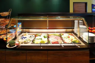Essen im Hotel oder in der Nähe