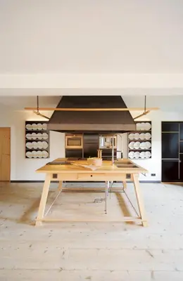 Küche/Küchenzeile in der Unterkunft Gästehaus berge - design apartments
