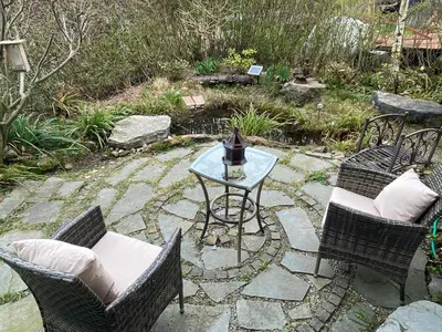 Ein Garten an der Unterkunft Villa Musica