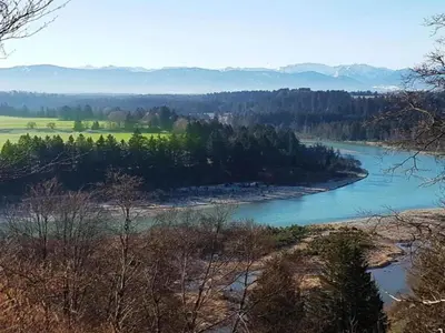 Naturlandschaft in der Nähe der Ferienwohnung