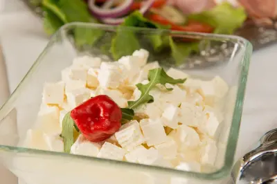 Essen im Hotel oder in der Nähe