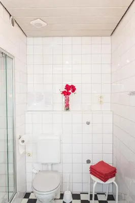 Ein Badezimmer in der Unterkunft Gästehaus Herb