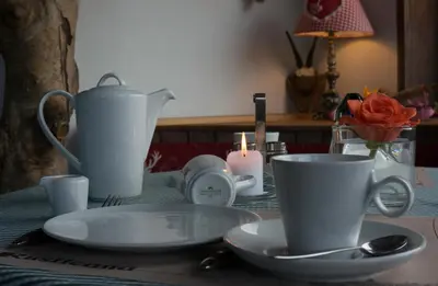 Kaffee-/Teezubehör in der Unterkunft Rusticana
