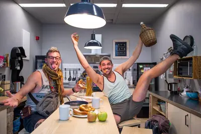 Gäste, die in der Unterkunft Wombat's City Hostel Munich Hauptbahnhof übernachten