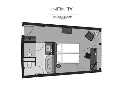 Grundriss der Unterkunft Infinity Hotel & Conference Resort Munich