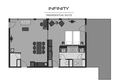 Grundriss der Unterkunft Infinity Hotel & Conference Resort Munich