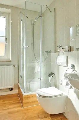 Ein Badezimmer in der Unterkunft Zur Allacher Mühle