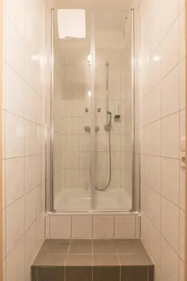 Ein Badezimmer in der Unterkunft My Hostel