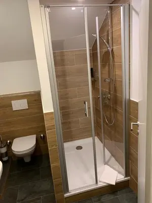 Ein Badezimmer in der Unterkunft Marias Inn Hotel & Apartments Garching bei München