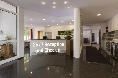 Lobby/Rezeption in der Unterkunft Hotel Günter