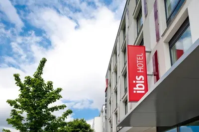 Ein Zertifikat, Auszeichnung, Logo oder anderes Dokument, das in der Unterkunft ibis Hotel Muenchen City West ausgestellt ist