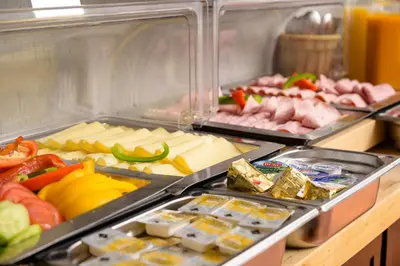 Essen im Hotel oder in der Nähe