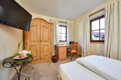 TV/Unterhaltungsangebot in der Unterkunft Hotel Zugspitze