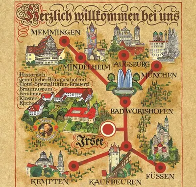 Grundriss der Unterkunft Irseer Klosterbräu