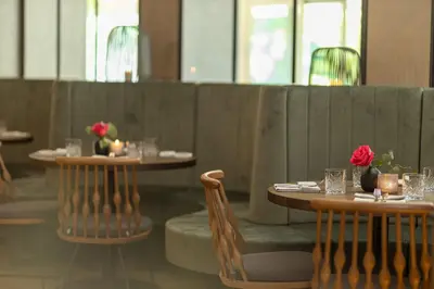 Ein Sitzbereich in der Unterkunft Parkhotel Schmid