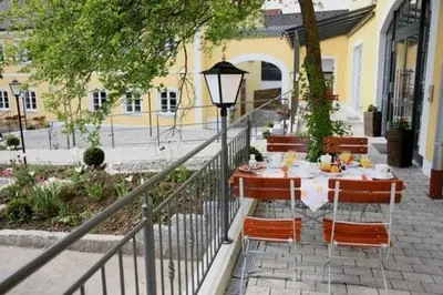 Das Gebäude in dem sich das Hotel befindet