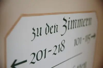 Ein Zertifikat, Auszeichnung, Logo oder anderes Dokument, das in der Unterkunft Hotel Eberl ausgestellt ist