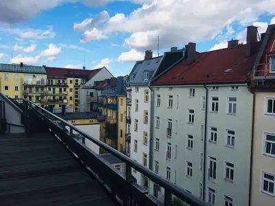 Das Gebäude in dem sich das Hotel befindet