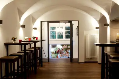 Ein Restaurant oder anderes Speiselokal in der Unterkunft Brauereigasthof & Hotel Kapplerbräu