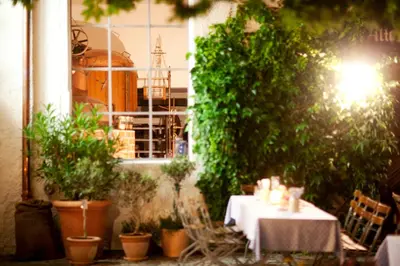 Ein Restaurant oder anderes Speiselokal in der Unterkunft Brauereigasthof & Hotel Kapplerbräu