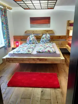 Ein Bett oder Betten in einem Zimmer der Unterkunft Casa Piedro