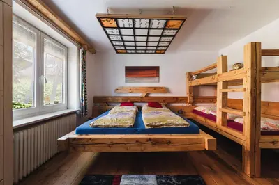 Ein Bett oder Betten in einem Zimmer der Unterkunft Casa Piedro