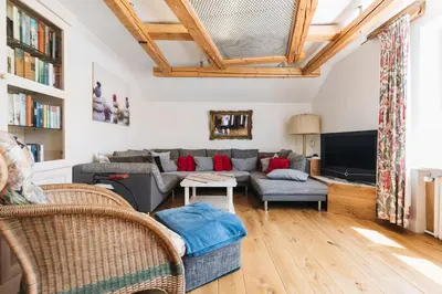 Ein Sitzbereich in der Unterkunft Casa Piedro