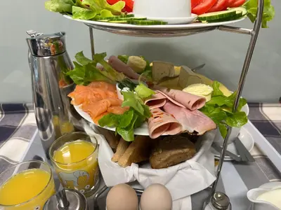 Essen in der Ferienwohnung oder in der Nähe