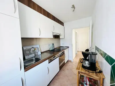 Küche/Küchenzeile in der Unterkunft Ferienwohnungen Birkenhof