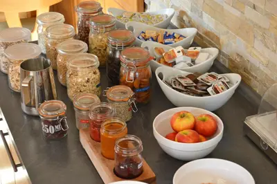 Essen in der Pension oder in der Nähe