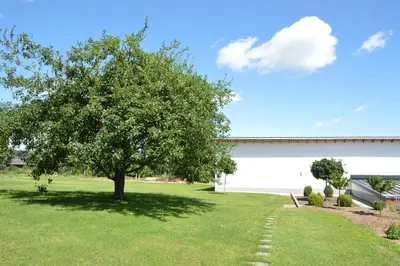 Ein Garten an der Unterkunft Gasthof Ramsauer