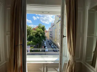 Ein Balkon oder eine Terrasse in der Unterkunft Das Nikolai Hotel