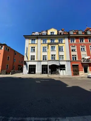 Das Gebäude in dem sich das Hotel befindet