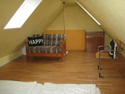 Ein Sitzbereich in der Unterkunft Country and Town