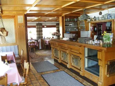 Lounge oder Bar in der Unterkunft Gasthaus - Pension - Café Dörfl
