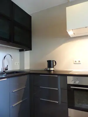 Küche/Küchenzeile in der Unterkunft Parkhotel Heidehof Apartements