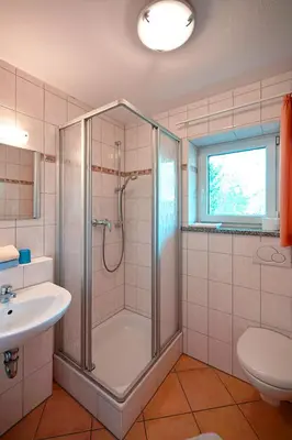 Ein Badezimmer in der Unterkunft Gasthof 