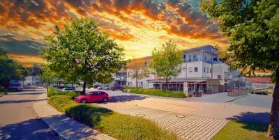 Die Umgebung um das Hotel
