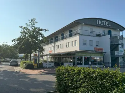 Das Gebäude in dem sich das Hotel befindet