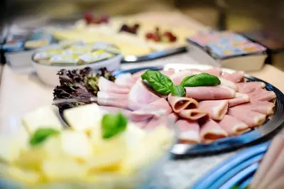 Essen im Hotel oder in der Nähe