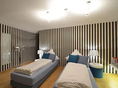 Ein Bett oder Betten in einem Zimmer der Unterkunft Como Design-Apartment close to Isar river area - centrally located