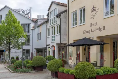 Das Gebäude in dem sich das Hotel befindet