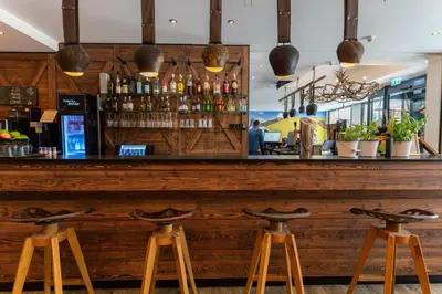 Lounge oder Bar in der Unterkunft Cocoon Hauptbahnhof
